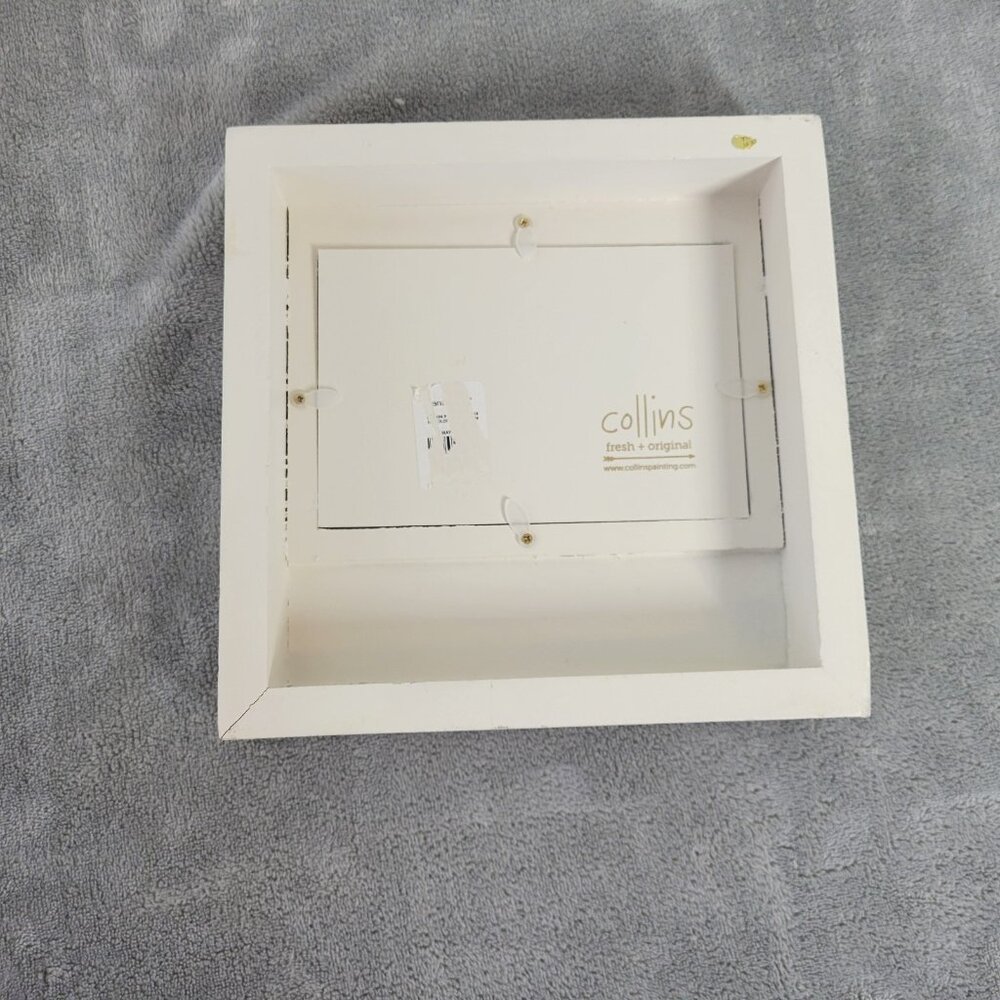 "Mother's Day" Collins White Photo Frame 4x6 Mom Friend Square Wall Decor S93E - Picture 4 of 9
